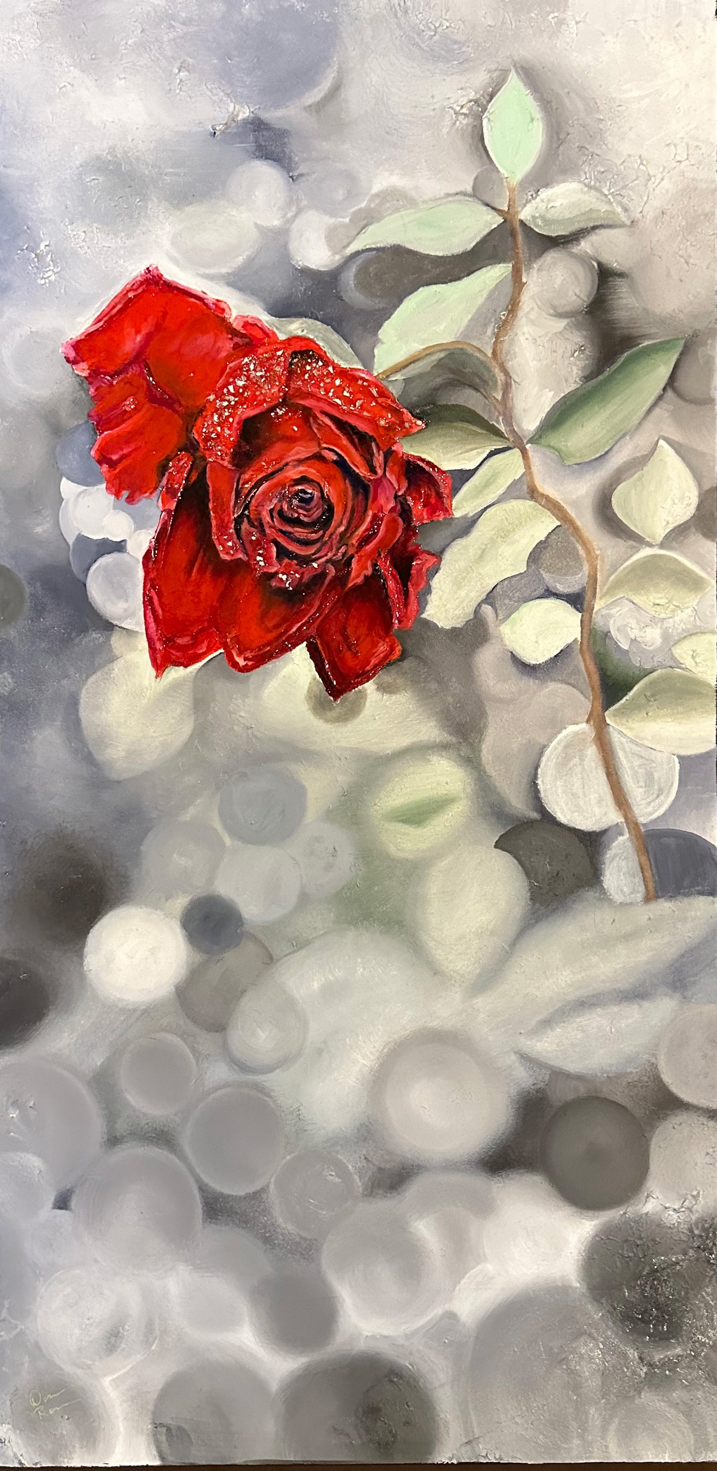 Rose and Bubbles