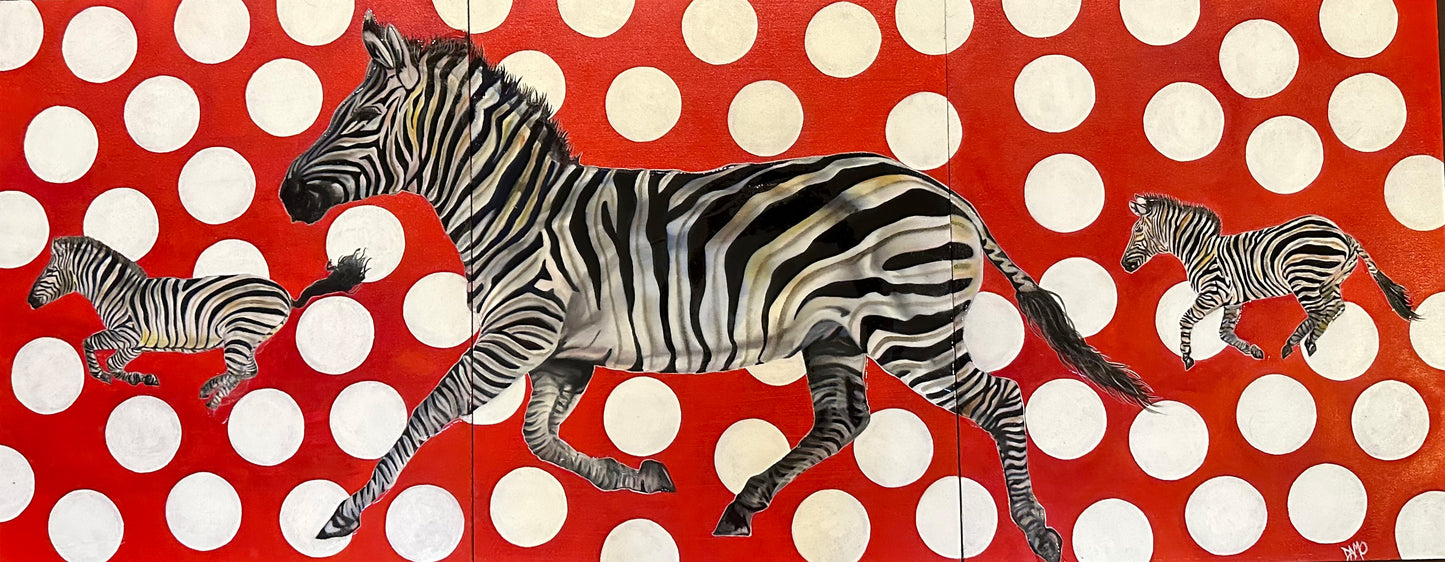 Polka Dotted Zebra